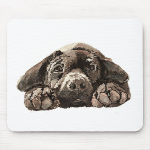 Benutzerdefinierter Labrador Retriever - Hundesamm Mousepad