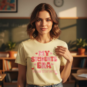Benutzerdefinierter Lehrer aus der Ära meiner Schü T-Shirt
