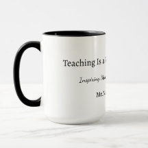 Benutzerdefinierter Lehrergeschenkbecher