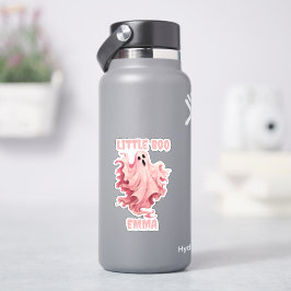 Benutzerdefinierter Little Boo Pinkoween-Wasserfar Aufkleber