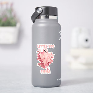 Benutzerdefinierter Little Boo Pinkoween-Wasserfar Aufkleber