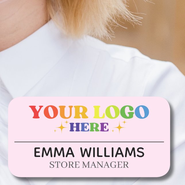 Benutzerdefinierter Logo-Mitarbeiter Magnetic oder Namensschild (Von Creator hochgeladen)