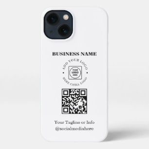 Benutzerdefinierter Logo-QR-Code Business Promo iP iPhone 13 Hülle