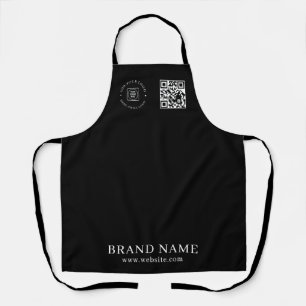 Benutzerdefinierter Logo-QR-Code Personalisiertes Schürze