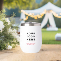 Benutzerdefinierter Logo-Thermal-Weinbecher ohne M