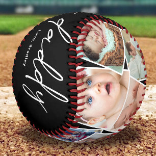 Benutzerdefinierter Love You Daddy Foto-Baseball Baseball