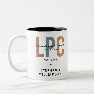 Benutzerdefinierter LPC-lizenzierter Beruflicher B Zweifarbige Tasse
