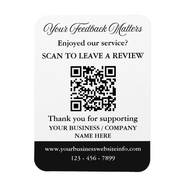 Benutzerdefinierter Magnet für Feedback von kleine (Vertikal)