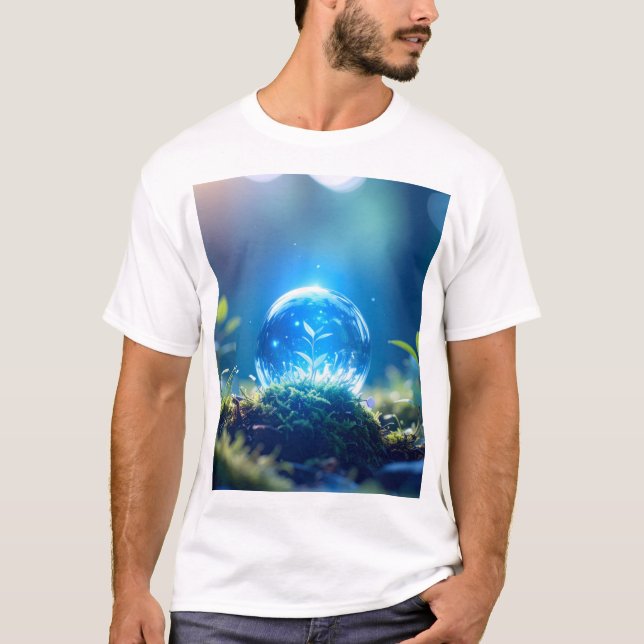 Benutzerdefinierter männlicher T - Shirt (Vorderseite)