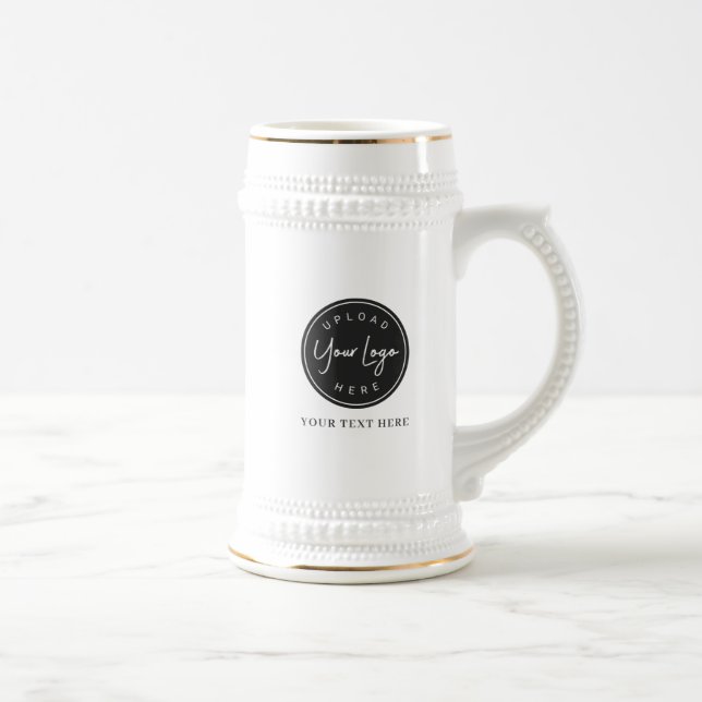 Benutzerdefinierter Marketing Stein mit Logo Bierglas (Rechts)