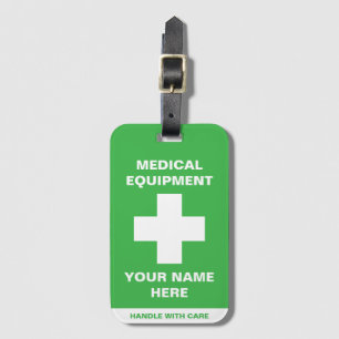 Benutzerdefinierter medizinischer Umgang mit Vorsi Gepäckanhänger