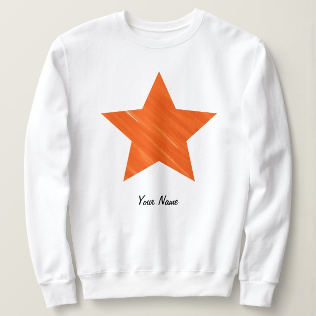 Benutzerdefinierter Minimaler Cooler ästhetischer  Sweatshirt (Design vorne)
