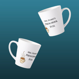 Benutzerdefinierter minimalistischer Latte-Mug für Milchtasse