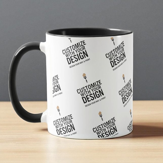 Benutzerdefinierter minimalistischer personalisier tasse (Von Creator hochgeladen)