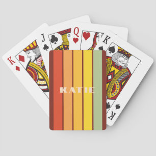 Benutzerdefinierter minimalistischer retro neutral spielkarten