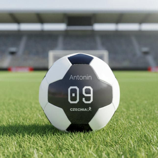 Benutzerdefinierter minimalistischer tschechischer fußball (Von Creator hochgeladen)