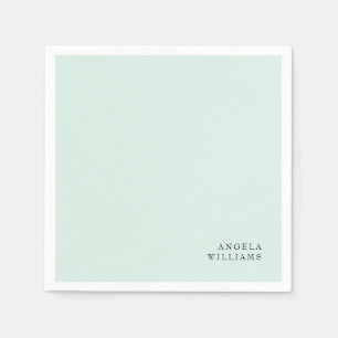 Benutzerdefinierter Minz-Cocktail Serviette