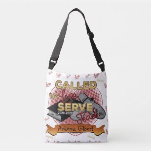 Benutzerdefinierter Missionar aufgerufen, um Liebe Tragetaschen Mit Langen Trägern