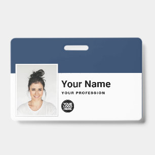 Benutzerdefinierter Mitarbeiter - Foto, Bar, Logo, Ausweis