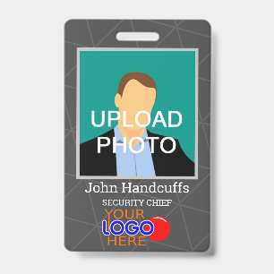 Benutzerdefinierter Mitarbeiter - Foto, Barcode, L Ausweis