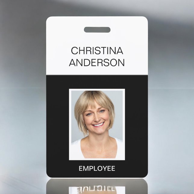 Benutzerdefinierter Mitarbeiter - Foto Corporate W Ausweis (Von Creator hochgeladen)