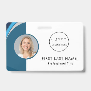 Benutzerdefinierter Mitarbeiter - Foto, Logo, Name Ausweis