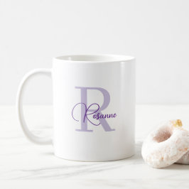 Benutzerdefinierter Monogramm-Becher Kaffeetasse