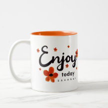 Benutzerdefinierter Motivationsspruch ORANGE für h