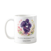 Benutzerdefinierter Mutter-und-Kind-Blumen-Muttert