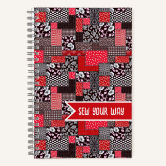 Benutzerdefinierter Näh-Patchwork-Entwurf nach Ihr Notizbuch