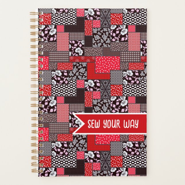 Benutzerdefinierter Näh-Patchwork-Entwurf 'Nähe De Planer (Vorderseite)