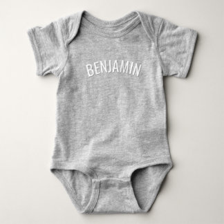Benutzerdefinierter Name Baby Strampler