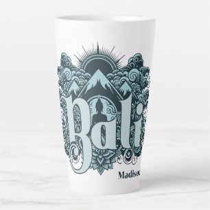 Benutzerdefinierter Name Bali Milchtasse