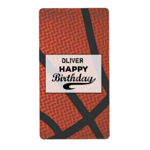 Benutzerdefinierter Name Basketball-Geburtstag Gro