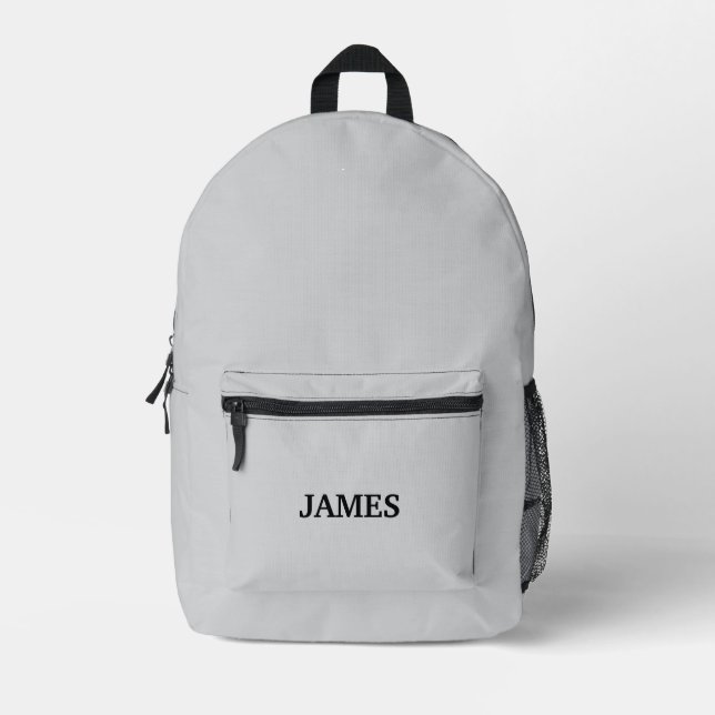 Benutzerdefinierter Name Bedruckter Rucksack (Vorderseite)