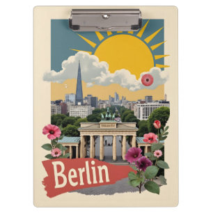 Benutzerdefinierter Name Berlin, Deutschland Klemmbrett