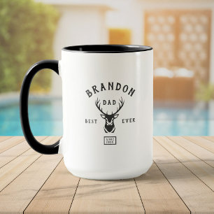 Benutzerdefinierter Name BESTER VATER ALLEZEIT Mod Tasse