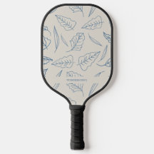 Benutzerdefinierter Name Blau Pastell Blumenmuster