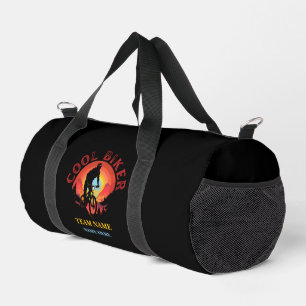 Benutzerdefinierter Name Cool Biker Biking Team Duffle Bag