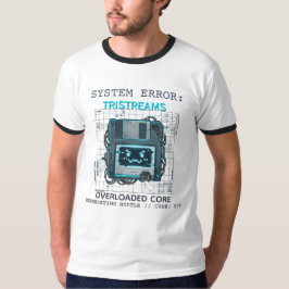 Benutzerdefinierter Name Cyberpunk-Tech-Error-Tee- T-Shirt