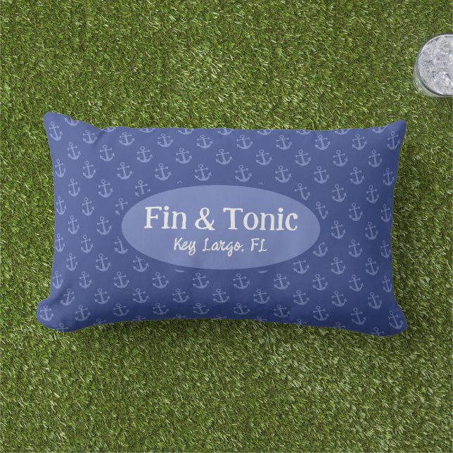 Benutzerdefinierter Name des Schiffes für die Anke Kissen Für Draußen (Gras)