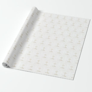 Benutzerdefinierter Name Erste Heilige Kommunion G Geschenkpapier