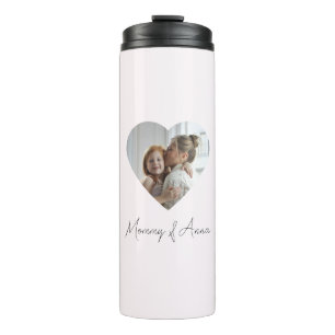 Benutzerdefinierter Name & Foto Personalisierter Thermosbecher