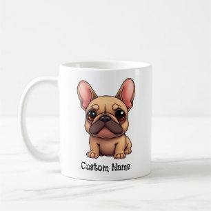 Benutzerdefinierter Name Französische Bulldogge Ha Kaffeetasse
