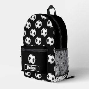 Benutzerdefinierter Name Fußball-Jungen-Rucksack Bedruckter Rucksack