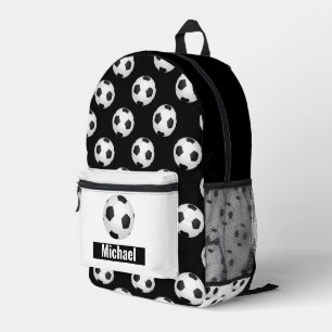 Benutzerdefinierter Name Fußball-Jungen-Rucksack Bedruckter Rucksack