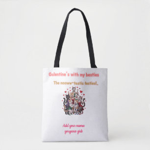 Benutzerdefinierter Name Galentine's Day Besties