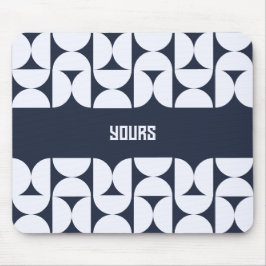 Benutzerdefinierter Name Geometrischer Bogen-Mausp Mousepad