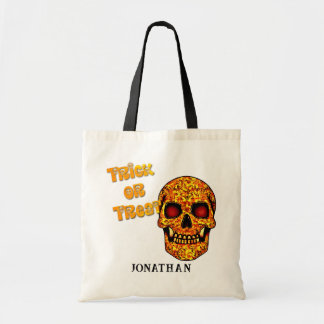 Benutzerdefinierter Name Halloween Süßigkeiten ode Tragetasche