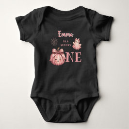 Benutzerdefinierter Name ist ein gruseliger Pinkow Baby Strampler